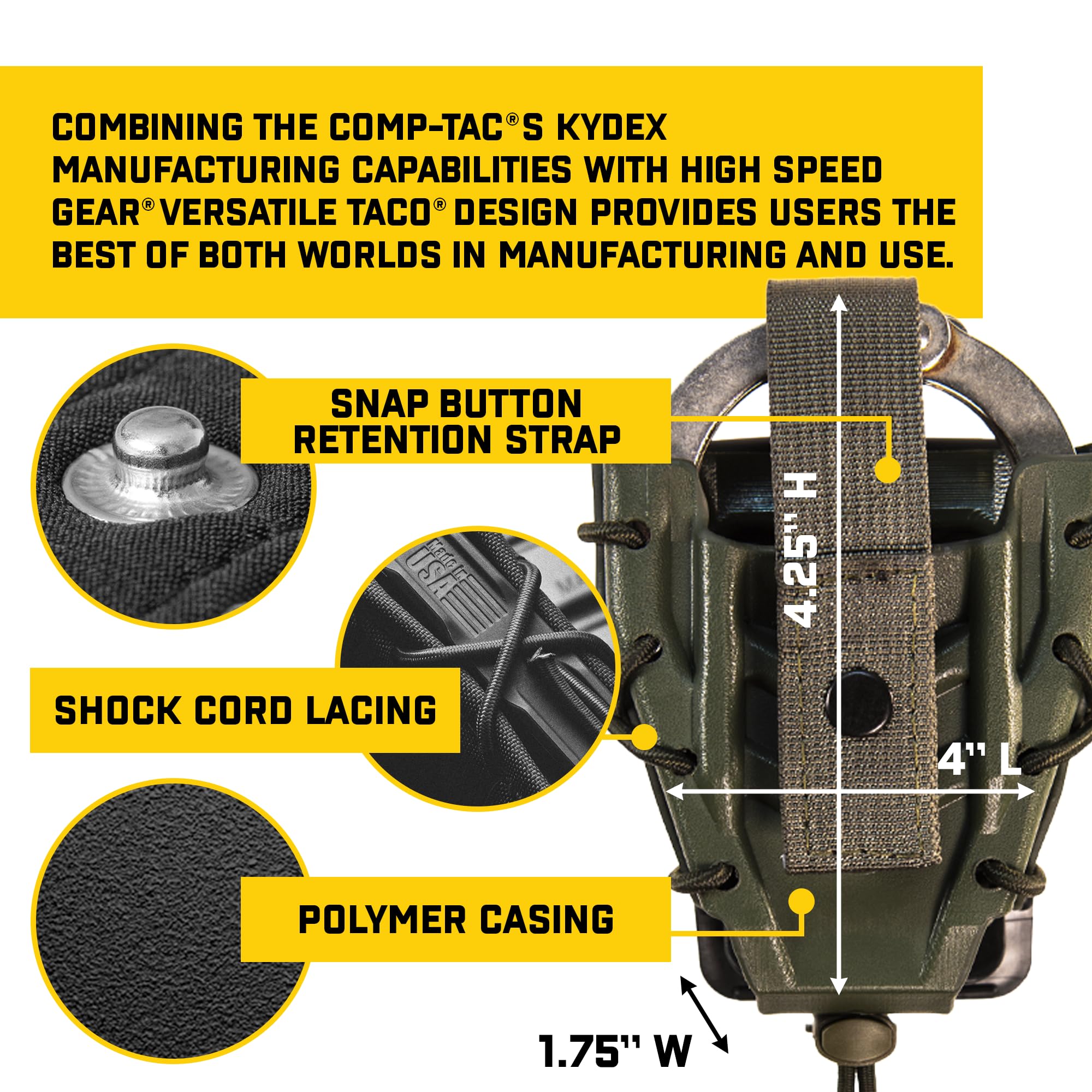 実物 High Speed Gear ライフル&ピストル用 ハイスピードギア 実物 High Speed Gear ライフル&ピストル用 ハイスピードギア