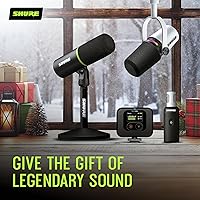 Vista 8 de Sistema de micrófono inalámbrico Shure BLX24R/SM58 - Vida útil de batería de 14 horas, rango de 300 pies, UHF Micrófono vocal de mano SM58