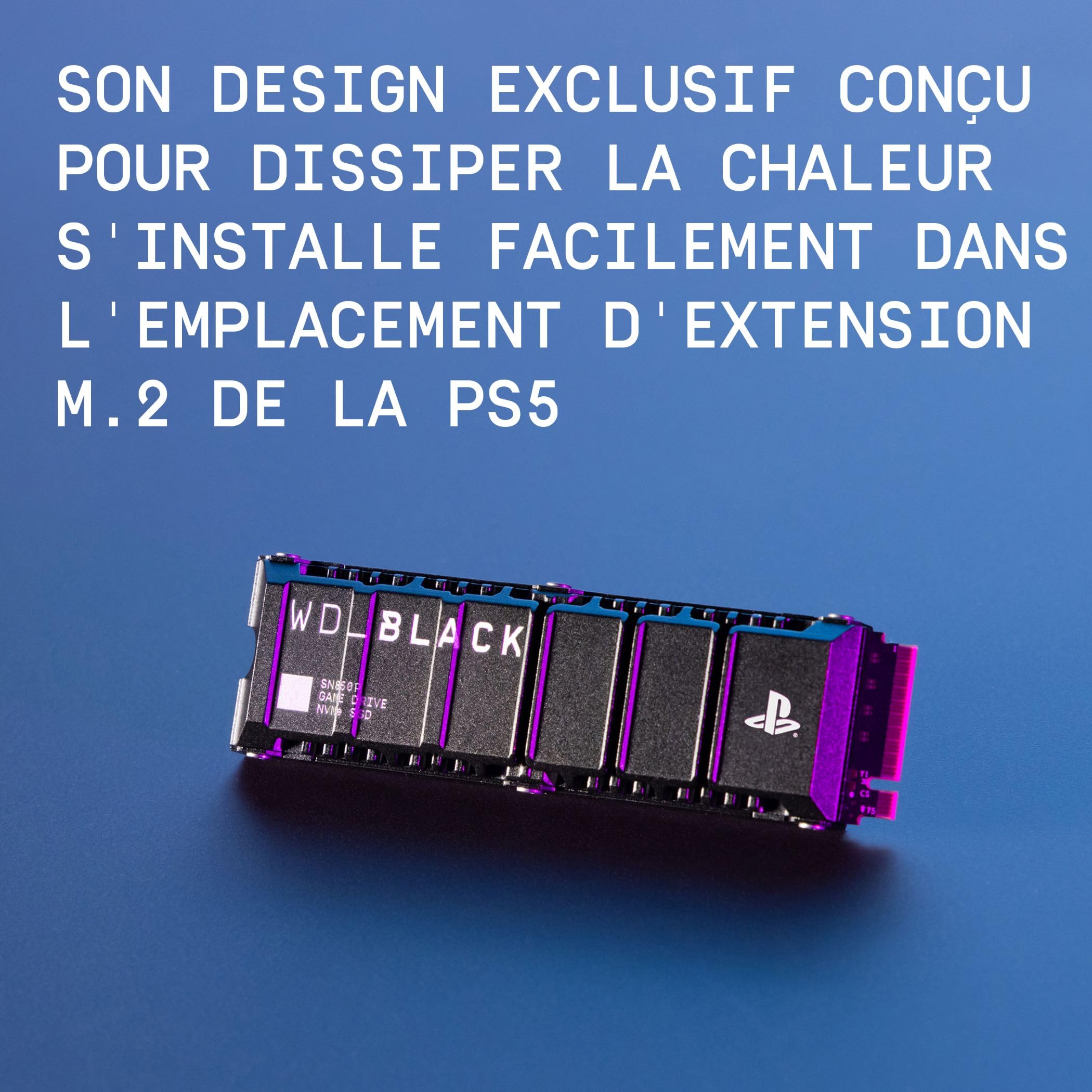Sandisk Disque SSD WD Black SN850P 1TB M.2 PCIe 4.0 NVMe