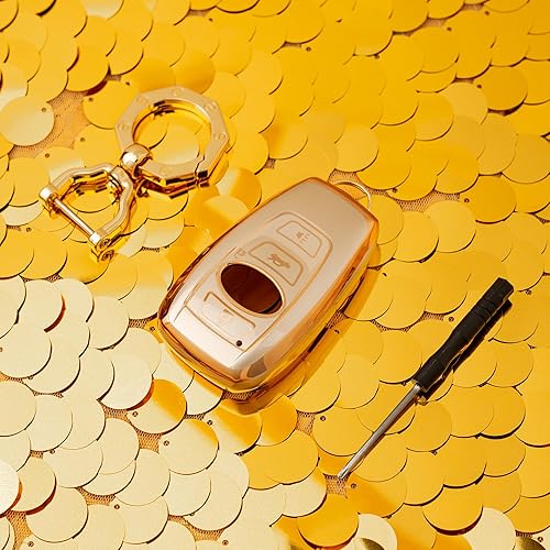 Miniatura 3 de YHC Funda para llavero Subaru con llavero compatible con Forester CrossTrek Outback WRX Ascent BRZ Impreza Legacy