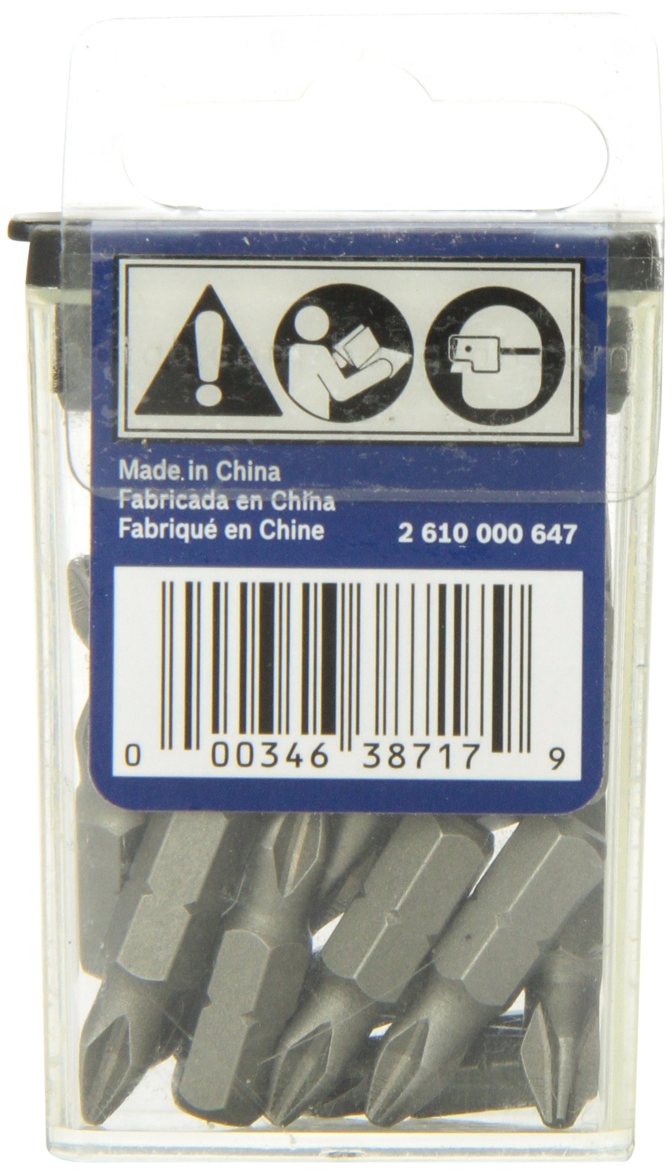 Bosch P2115TCB Impact Tough Phillips Bit - 15 Piece -2 Bosch P2115TCB Impact Tough Phillips Bit - 15 Piece -2