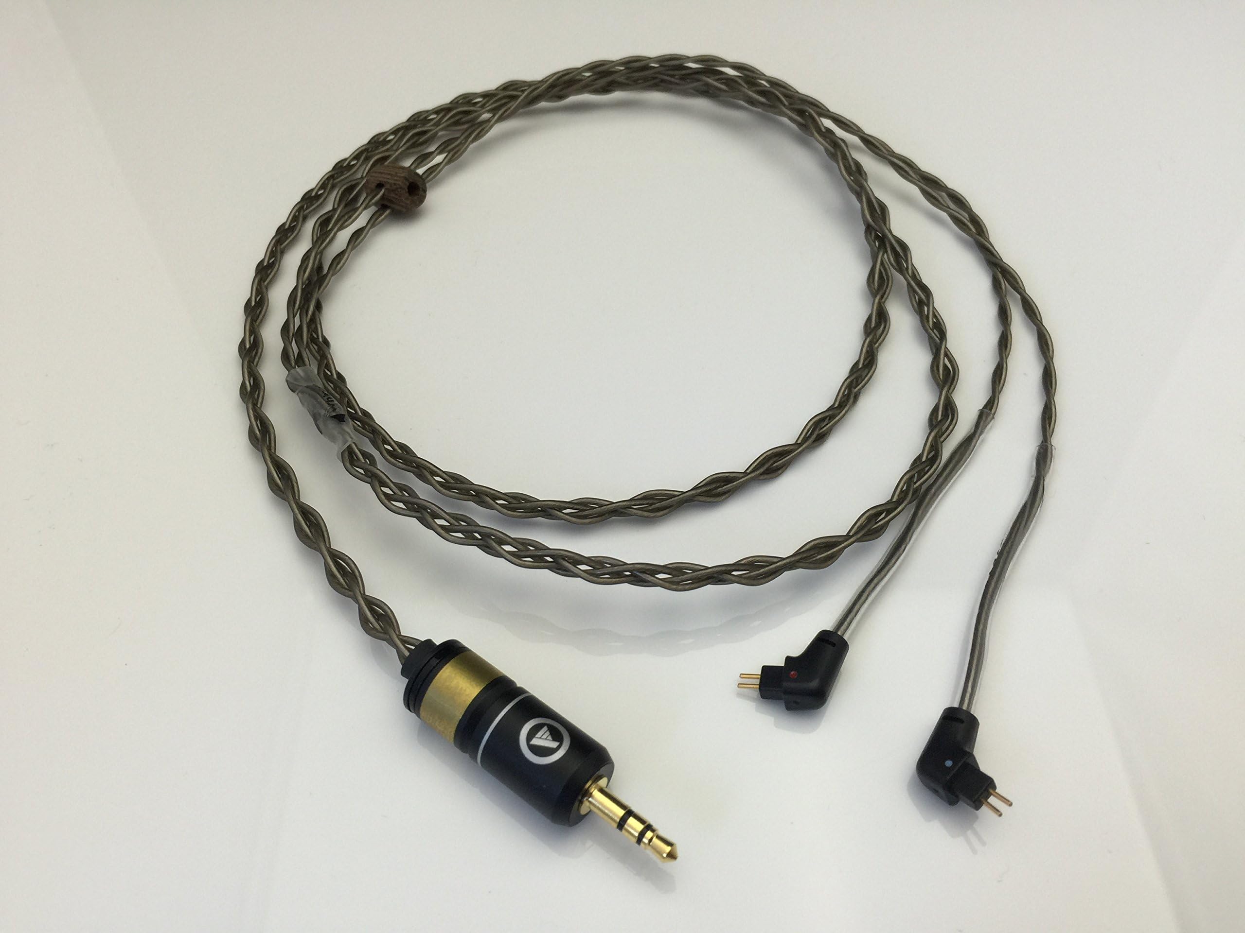 Whiplash Audio TWag v3 CIEM (Two-Pin) Replacement Upgrade cable for JHAudio / Westone / 1964ears / Vision Ears / Unique Melody / NOBLE / Empire Ears and more other custom in ear monitors