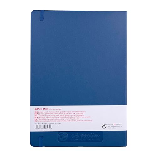 Miniatura 10 de Talens Art Creation Cuaderno de bocetos 80 hojas, tamaño 5.1 in x 8.3 in, oro blanco