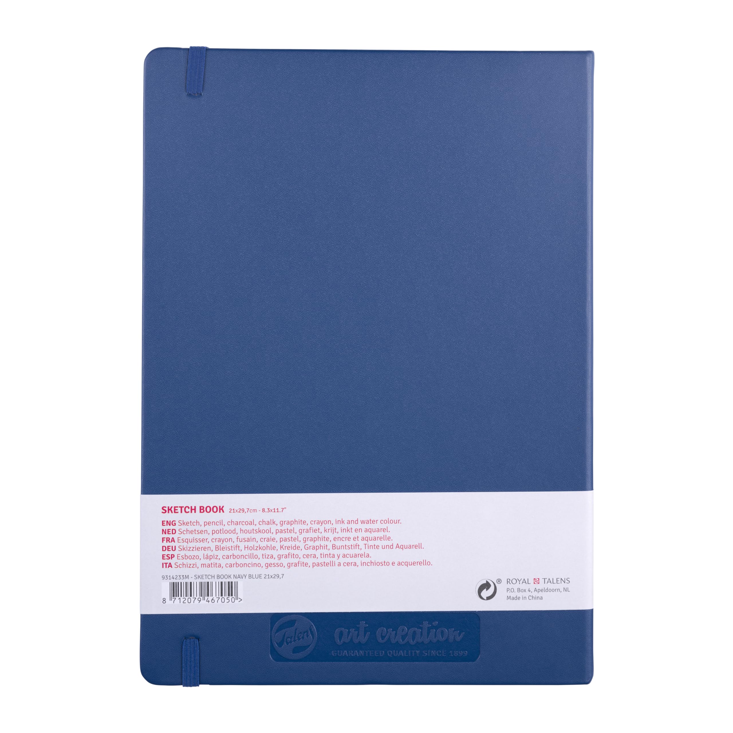 Talens Art Creation Szkicownik 21 x 30 cm - Navy Blue, 140 g, 80 ark.