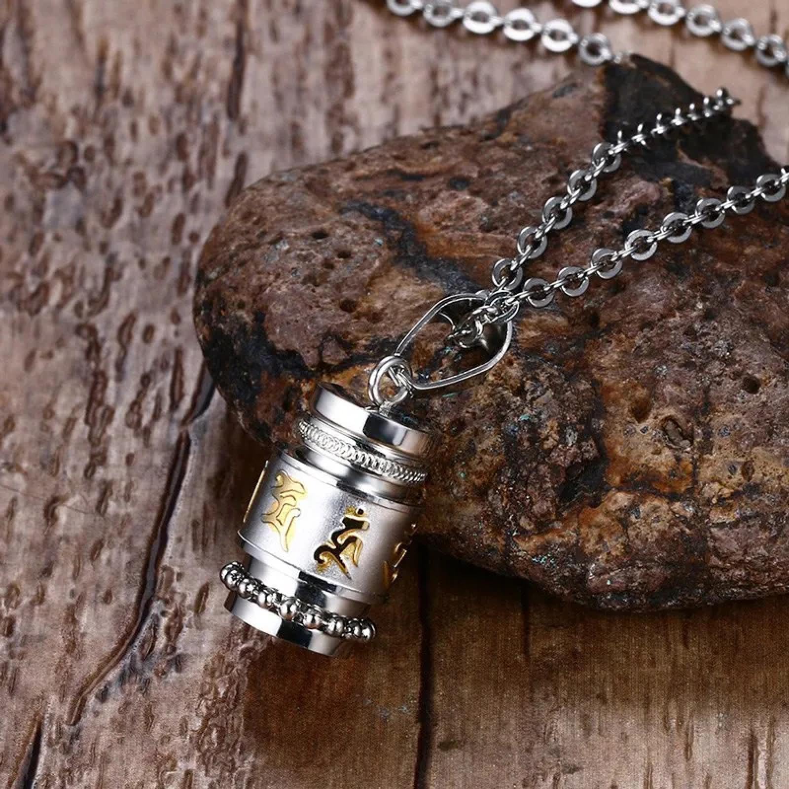 SiVaji Necklace Halskette Ketten Schmuck Herren Frauen Anhänger Necklacehalsketten Anhänger Gebetskette Männer