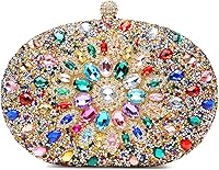 Vista 17 de Bolsos de Noche para Mujer, Bolsos de Mano de Lujo con Brillantes de Rincón Sparkly, Rhinestone, Luxury, Sparkly, Rhinestone, Luxury