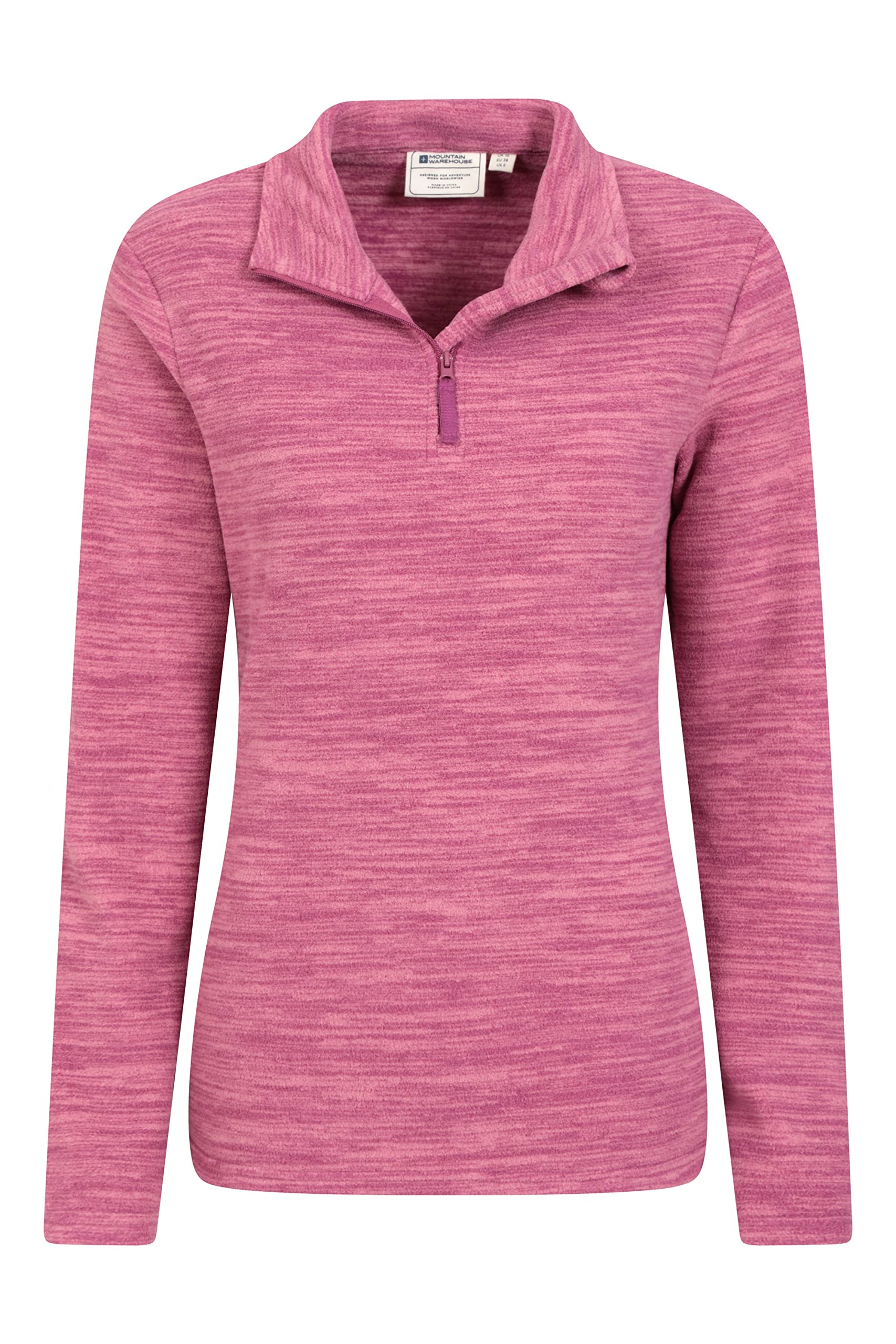 Snowdon Womens Fleece Top Warm Pullover Lightweight Sweater Half