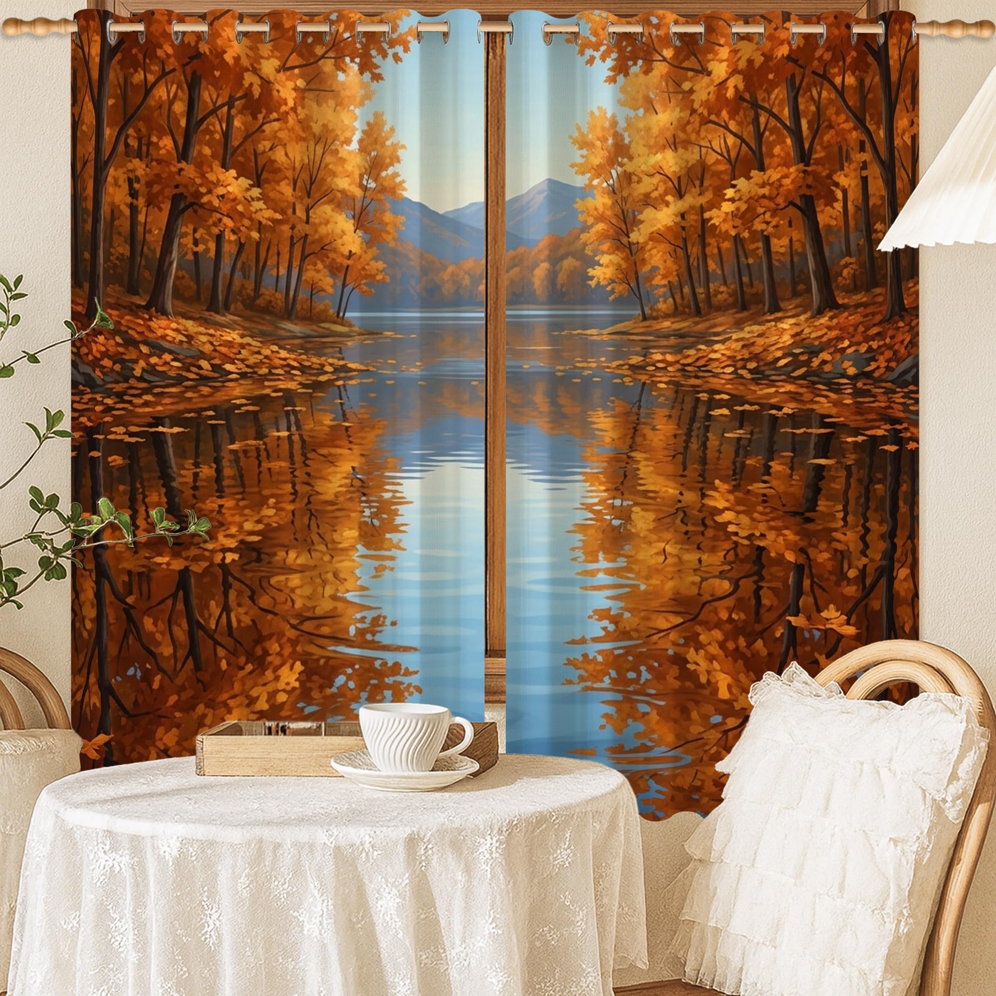 Rideaux occultants pour appartement style rustique et cocooning