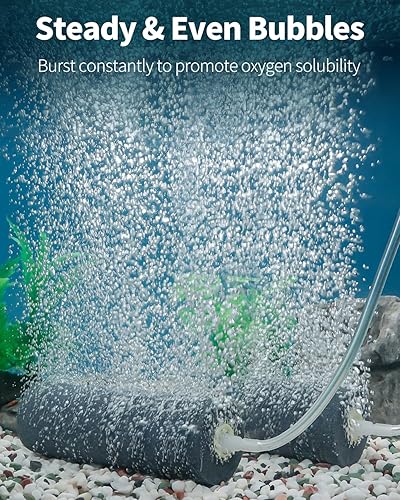 Miniatura 2 de Pawfly Piedra de aire para acuario de 6 pulgadas, herramienta cilíndrica de liberación de burbujas, difusor de oxígeno para tanque de peces, bomba