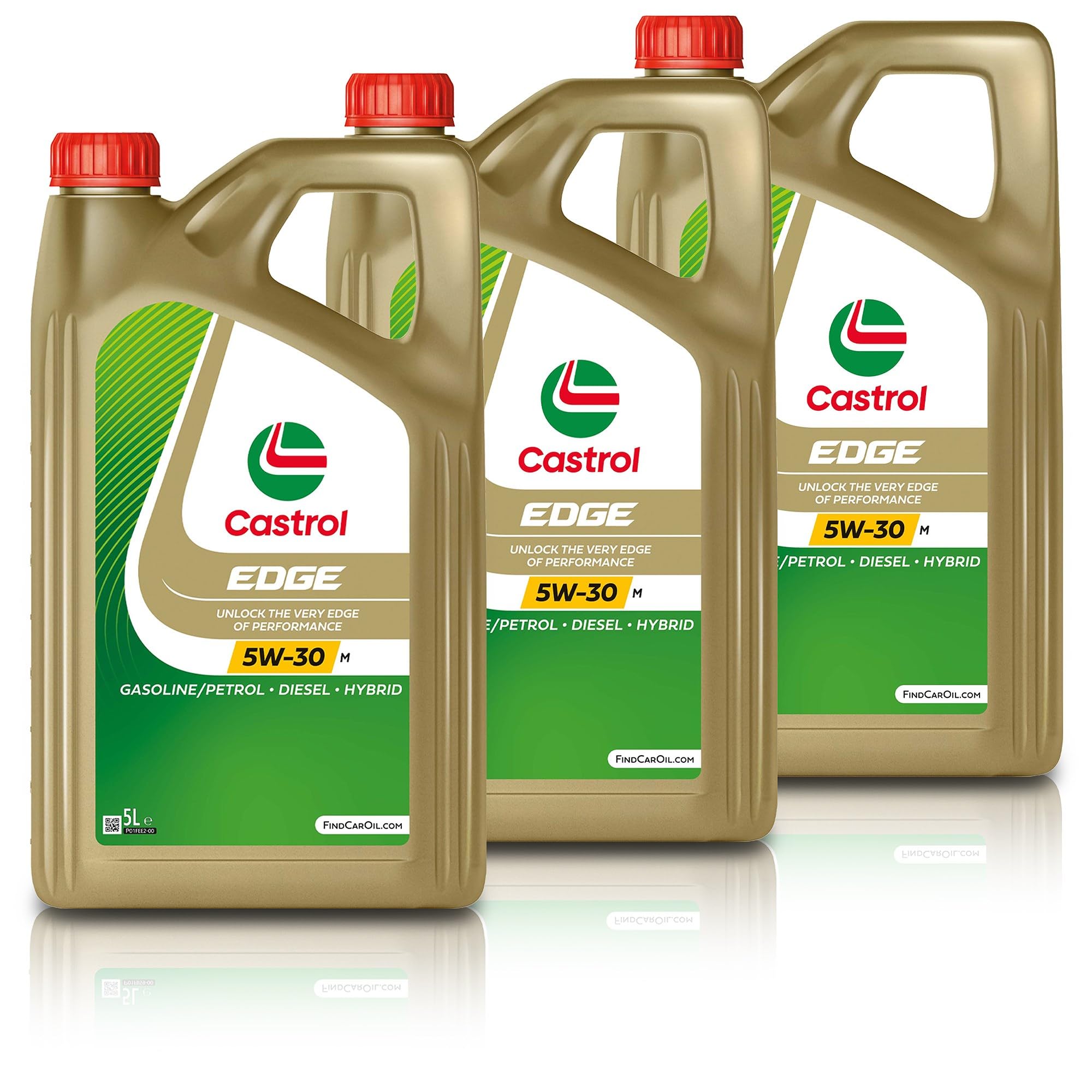 Motorenöl 5W-30 EDGE M C3 [3x 5 L] von Castrol (SET15BF6C15L) Öl Schmierung
