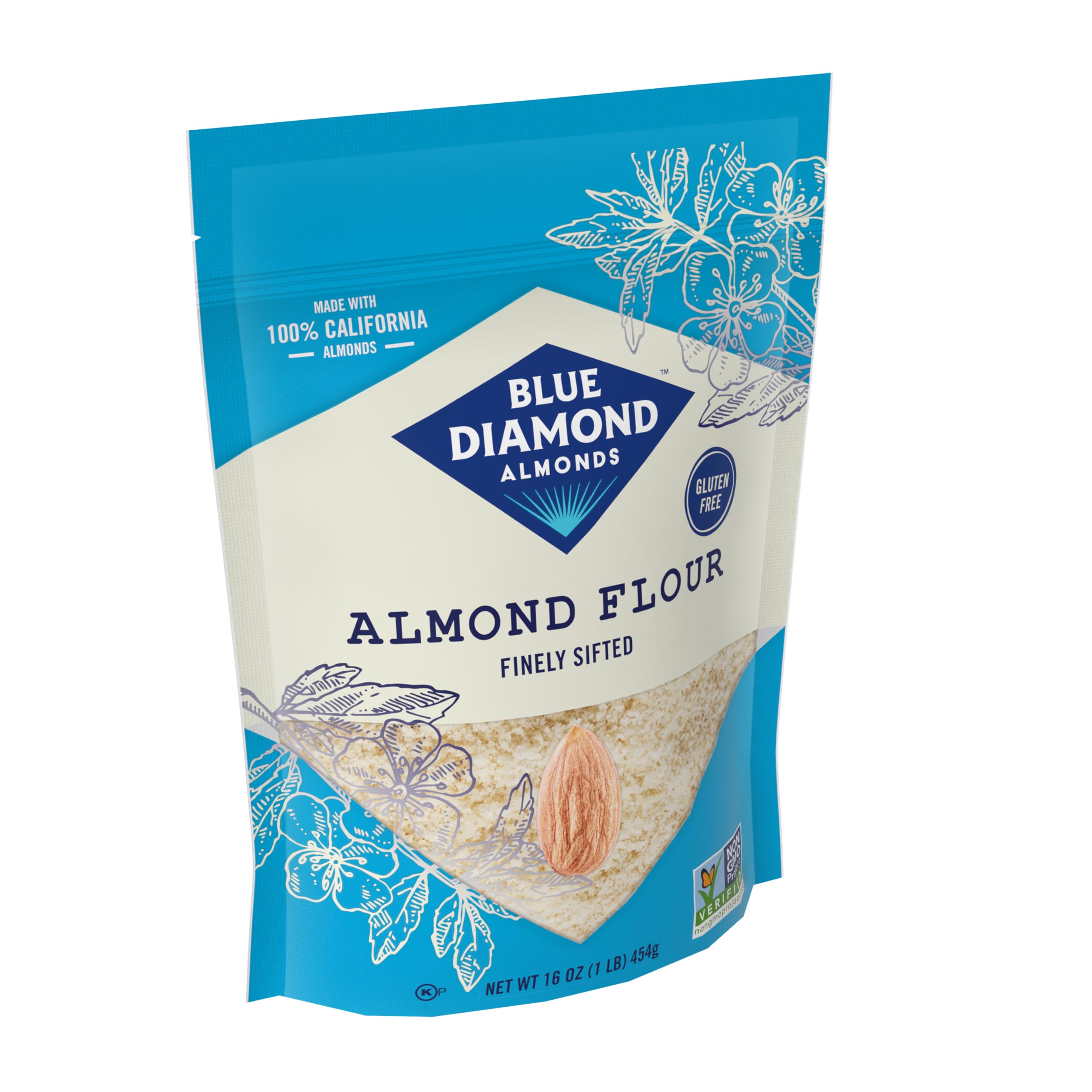 Blue Diamond Almonds, Almond Flour, Gluten Free, Blanched, Finely