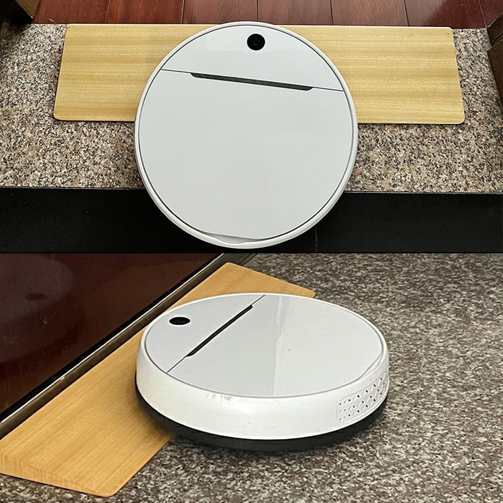 Rampa Silla de Ruedas de Madera Maciza, para Sillas de Ruedas de Interior, Transiciones, Puertas, Baños, Rampa Escalon(60x18x3.5cm)