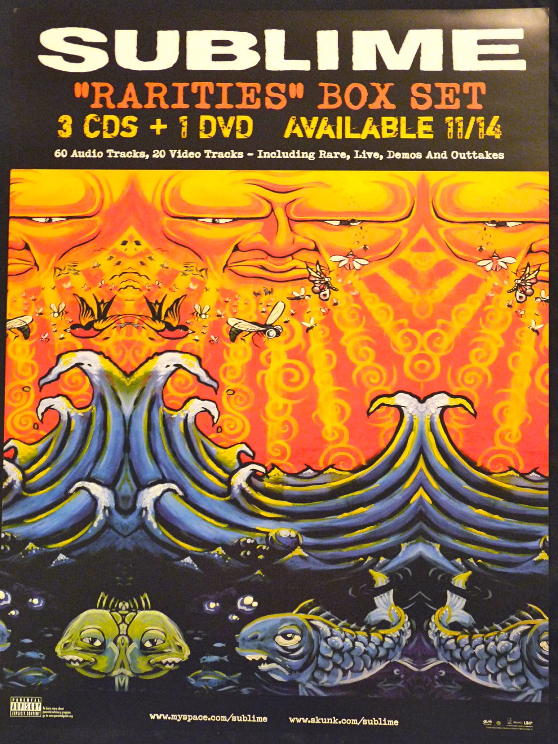 Amazon.com: Sublime - Rarities Box Set - Advertising Poster 18
