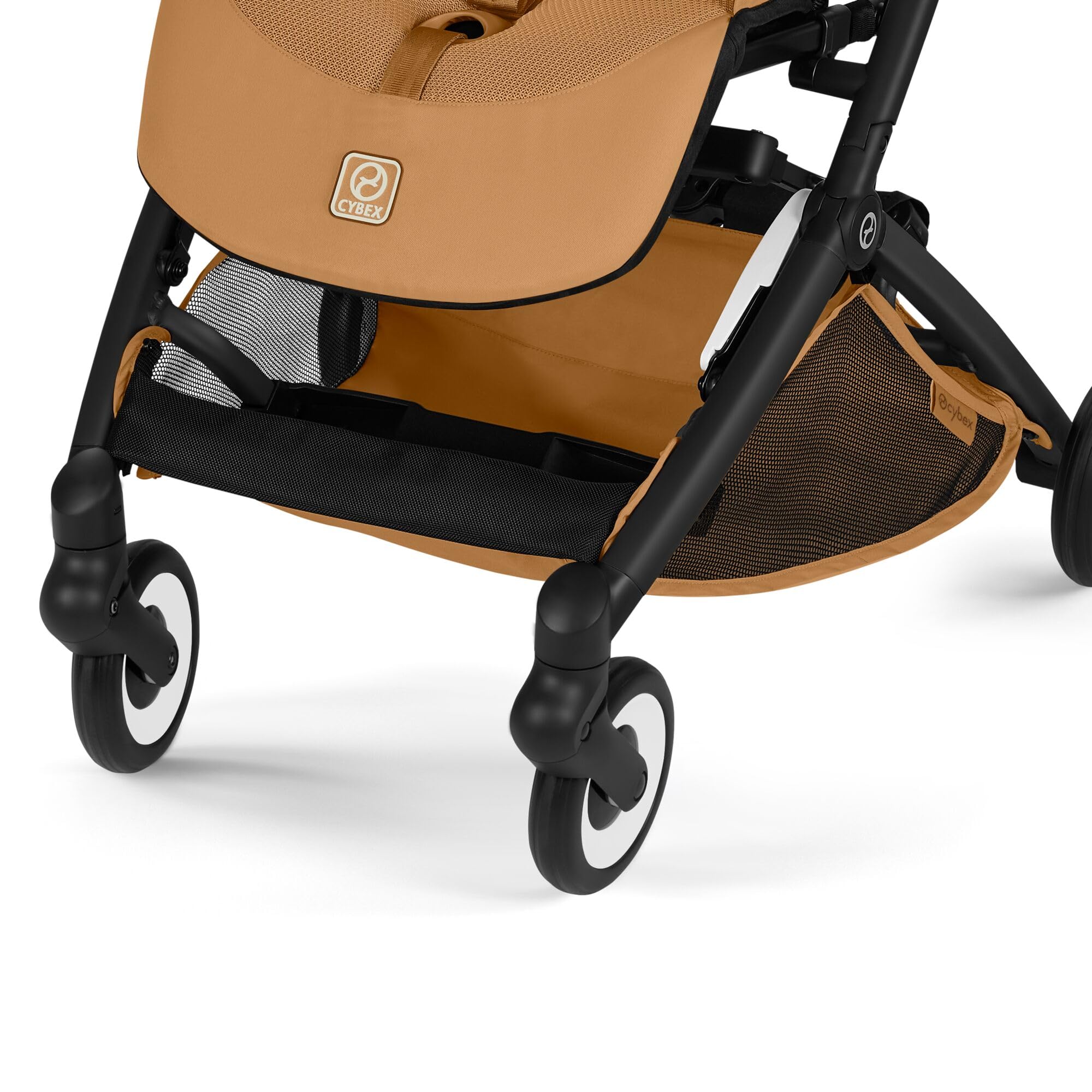 CYBEX Gold LIBELLE Poussette taille compatible bagage cabine, De 6 mois à 4 ans environ (max. 22 kg), Ultralégère (seulement 6 kg), Système de harnais à une main, Almond Beige
