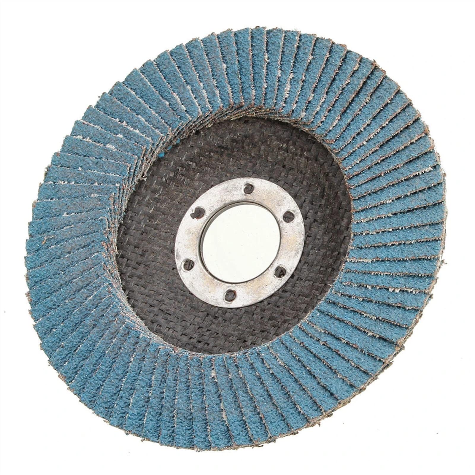 Disco de Lijado de Solapa de 115Mm, Rueda de Amoladora Angular de Grano 60, Rueda de Pulido para el Hogar, Bricolaje, 2 Uds.