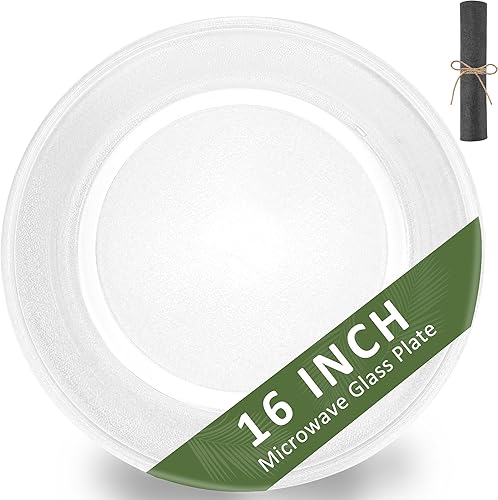 Miniatura 8 de WB39X10032 - Placa giratoria de vidrio para microondas de 13 12 pulgadas por Fetechmate compatible con G.E AVM4160DF1BS CEB1590SJ1SS CEB515M2N1S5