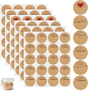 Papier à Plier,Étiquettes Autocollantes De Remerciement Pour Scellage D'enveloppe,500 Pièces