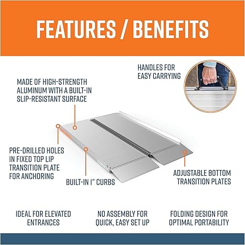 Miniatura 5 de EZ-Access. Rampa portátil para maleta, SUITCASE SF04, Estándar, 1
