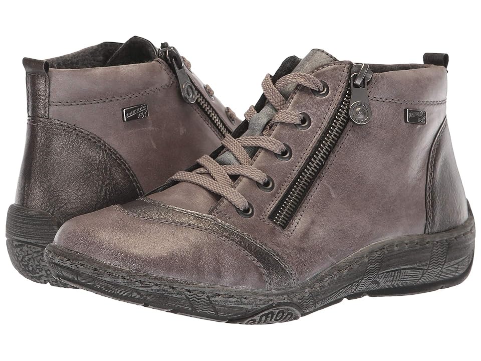 

Rieker D3815 Thekla 15 (Nergo/Altsilber/Asphalt) Women's Shoes