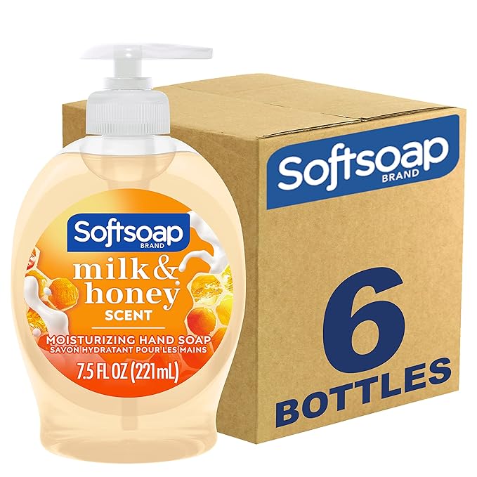 Softsoap Moisturizing Liquid Hand Soap, Milk and Honey
