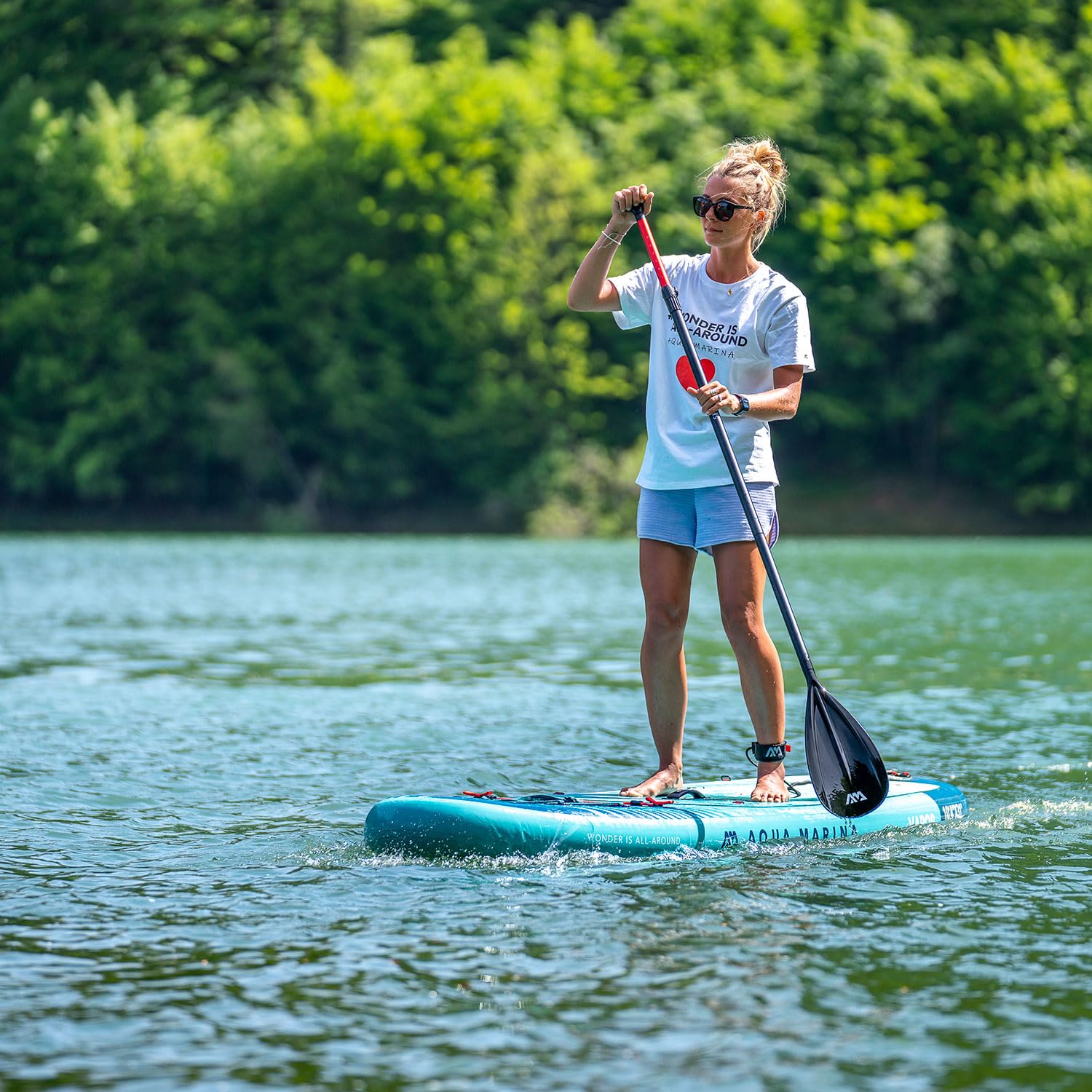 Aqua Marina - Tavola gonfiabile Sup Board Stand up Paddle AQUAMARINA Vapor 2021, confezione completa, 315 x 79 x 15 cm