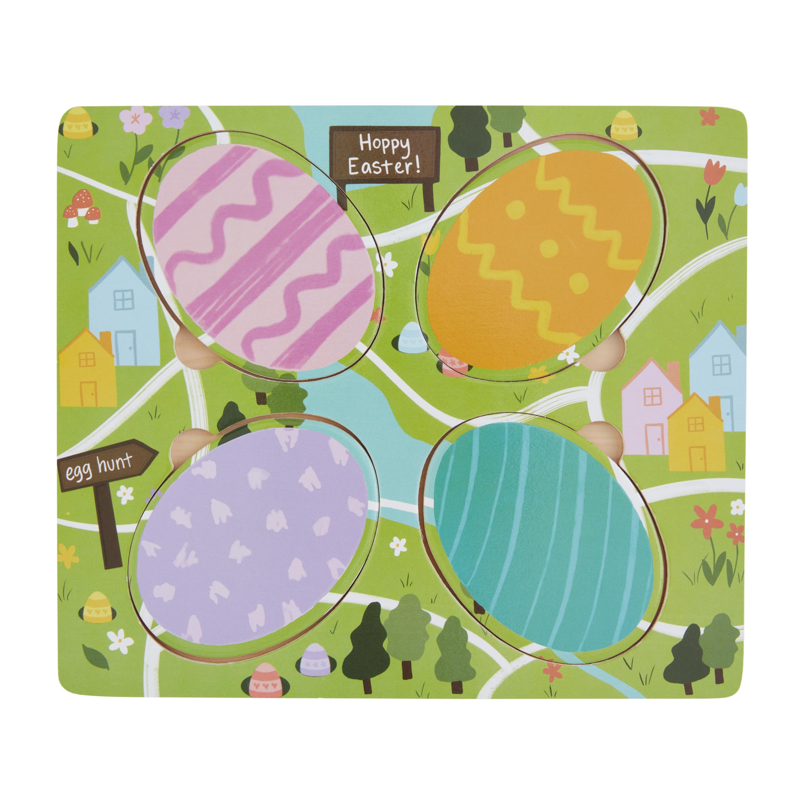 Mud Pie Easter Stacking Puzzle, Egg Hunt