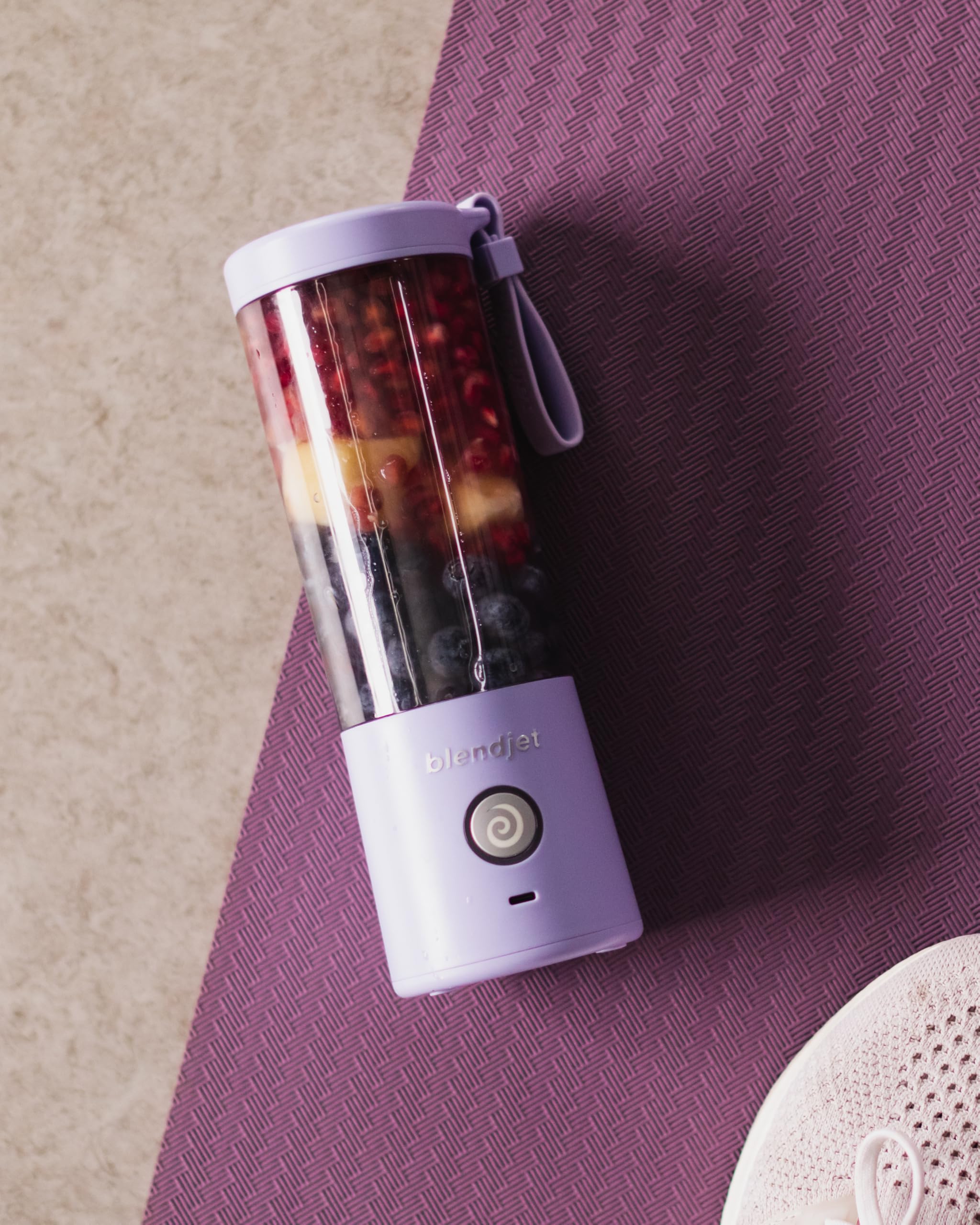 BlendJet 2 Portable Blender for Smoothies & Shakes - BlendJet Cordless Personal & Small Blender, USB-C Rechargeable & Self Cleaning - (Mint, 16 oz.): Lavender 16 oz.