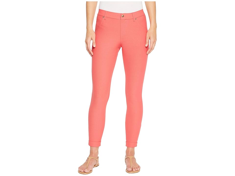 

HUE Cuffed Essential Denim Skimmer (Tart) Women's Casual Pants