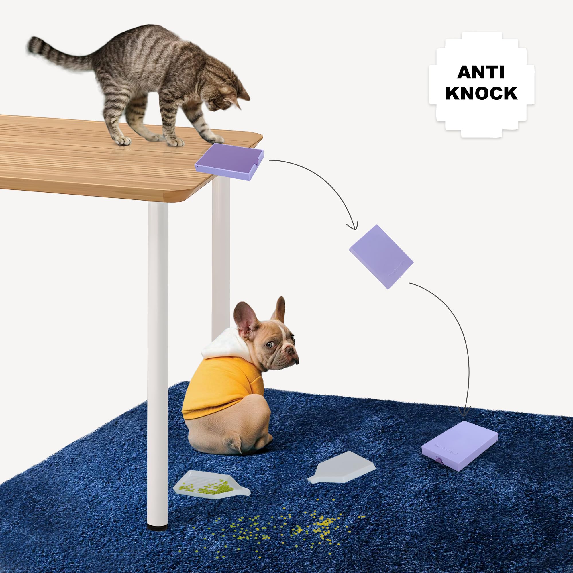 CATEARED 10pcs Large Anti Static Diamond Art Storage Container Trays With Lids, Stackable Diamond Painting Storage Containers, Catproof Diamond Art Accessories Tools, 2-in-1 & Line-Up, Box Package