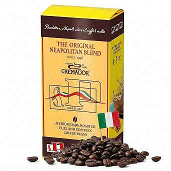 Passalacqua Cremador Whole Bean Coffee 70% Arabica Medium/Dark Roast 1kg / 35.2 Ounce