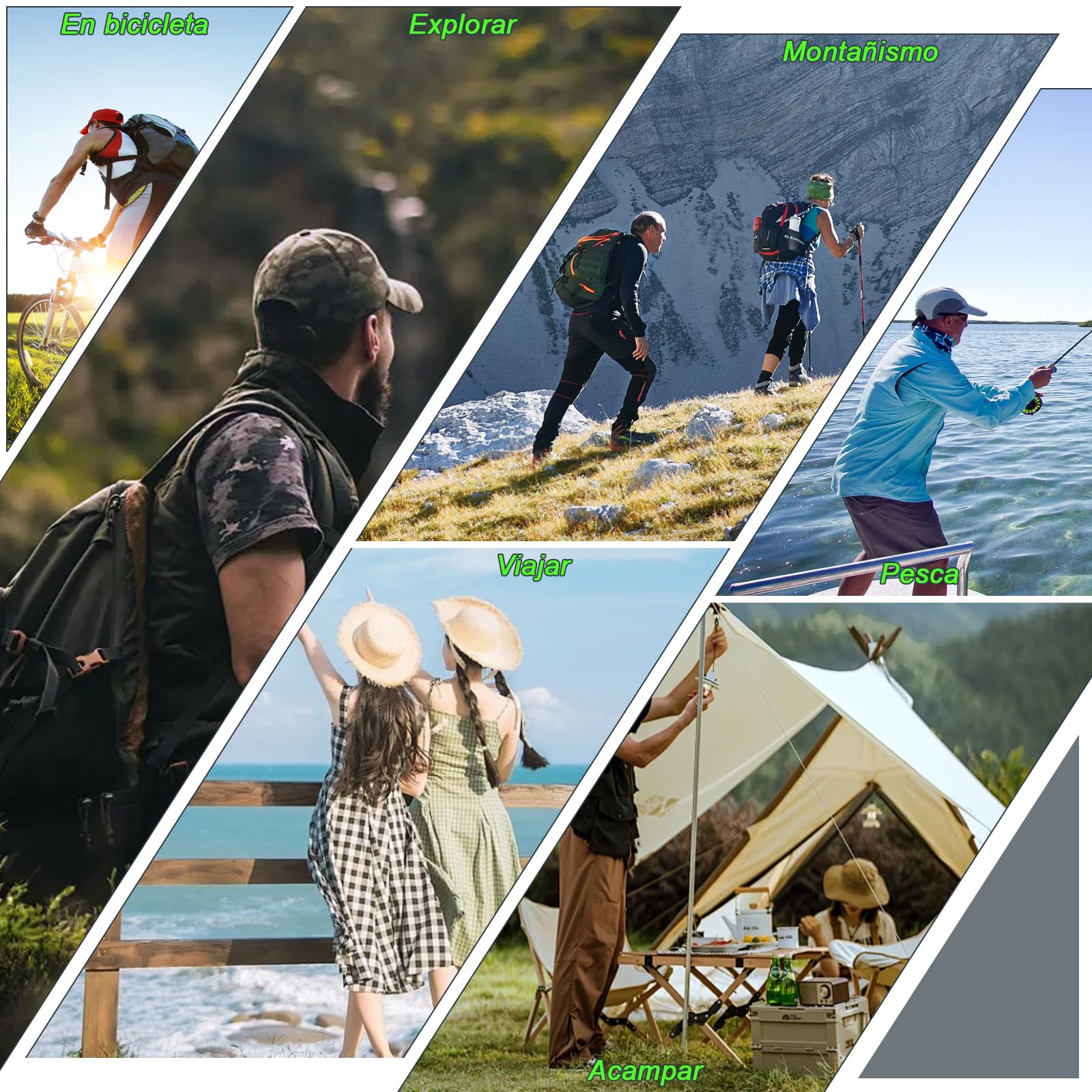 Gafas Espía Cámara HD1080P, Gafas de Sol Espía con Cámara Oculta, Gafas Camara Camuflada Tomar Fotos y Vídeos para Actividades al Aire Libre Cámara de Acción con Protección UV
