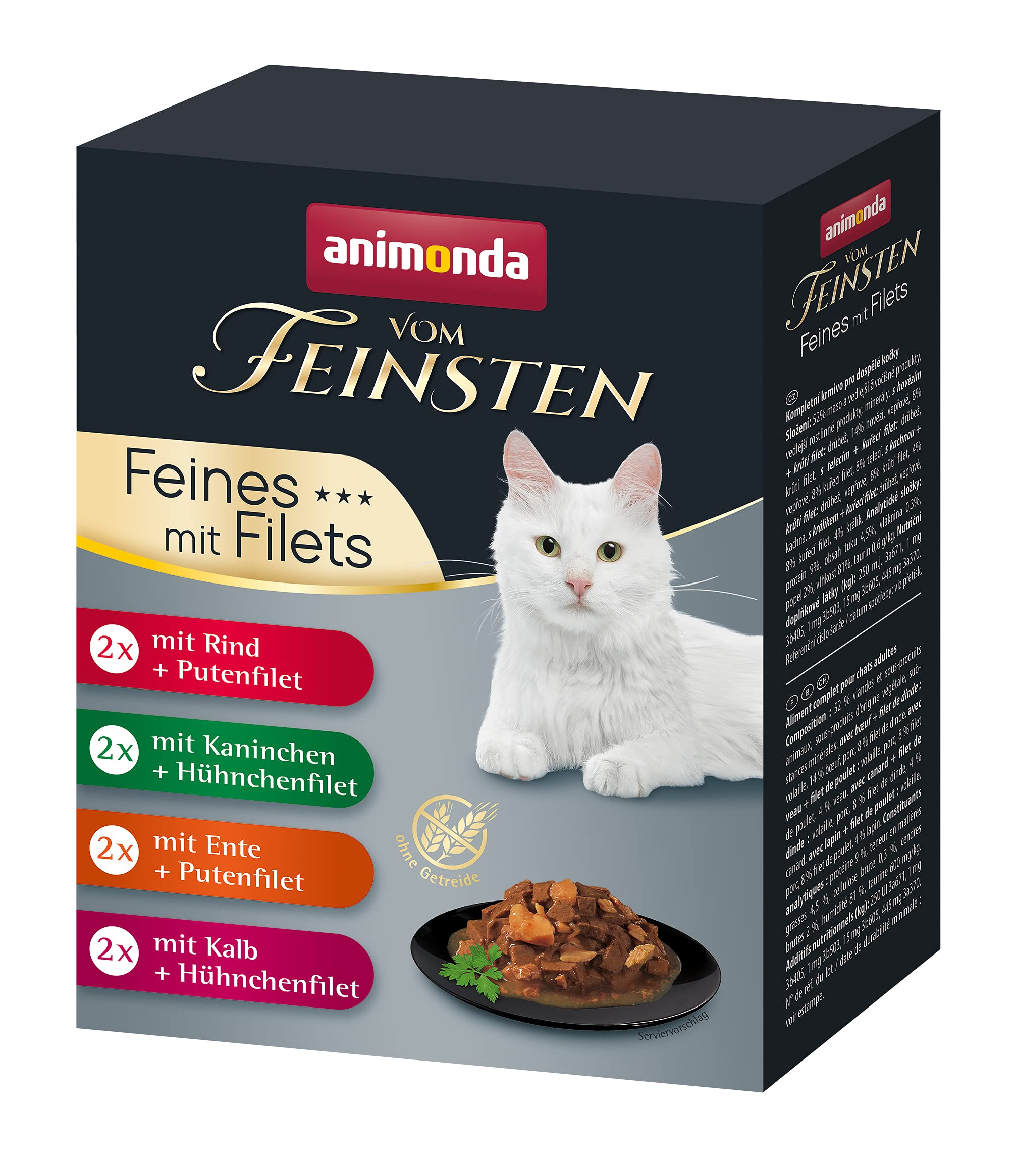 animonda Vom Feinsten Filets Mix (8 x 85 g)
