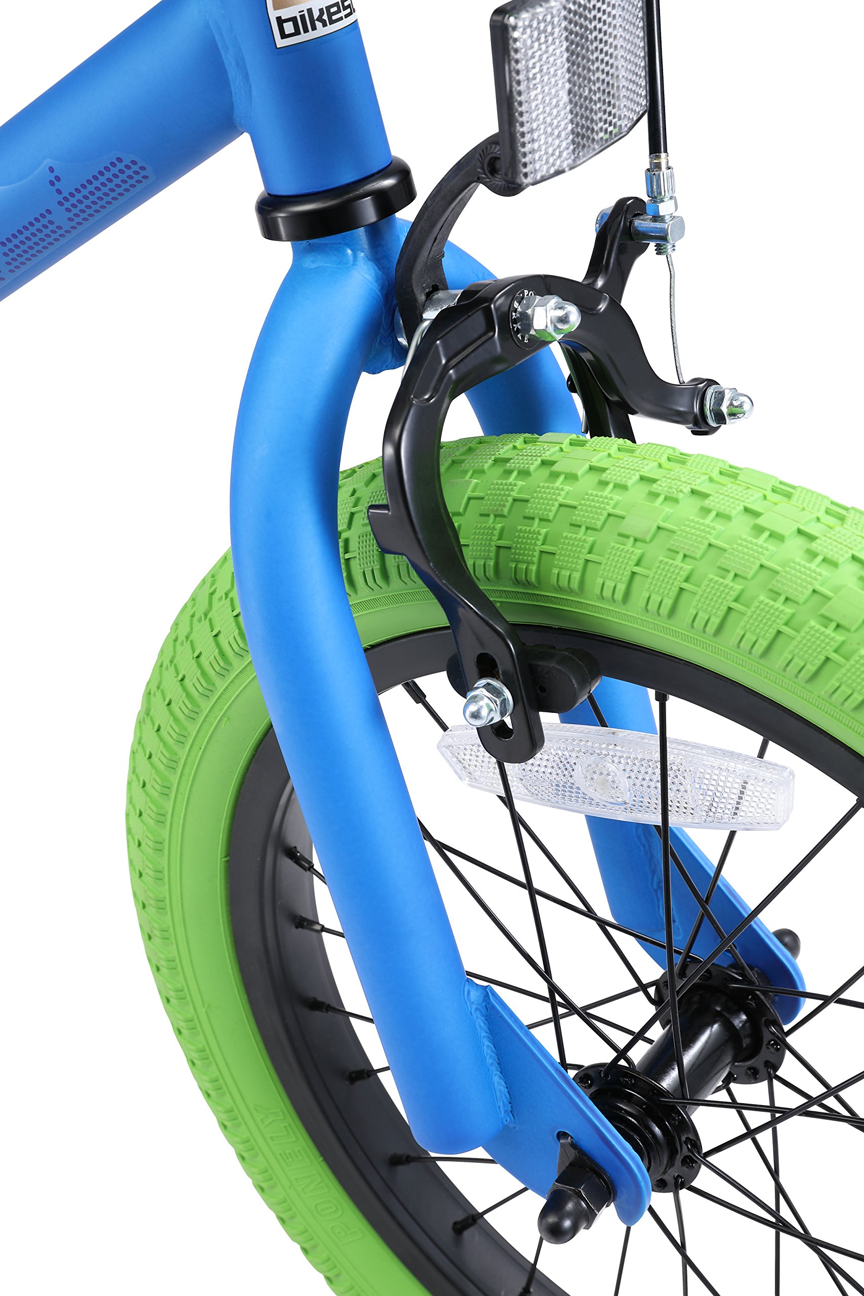 BIKESTAR Bicicletta Bambini 4 Anni da 16 Pollici | Bici per Bambino et Bambina BMX con Freno a retropedale et Freno a Mano |
