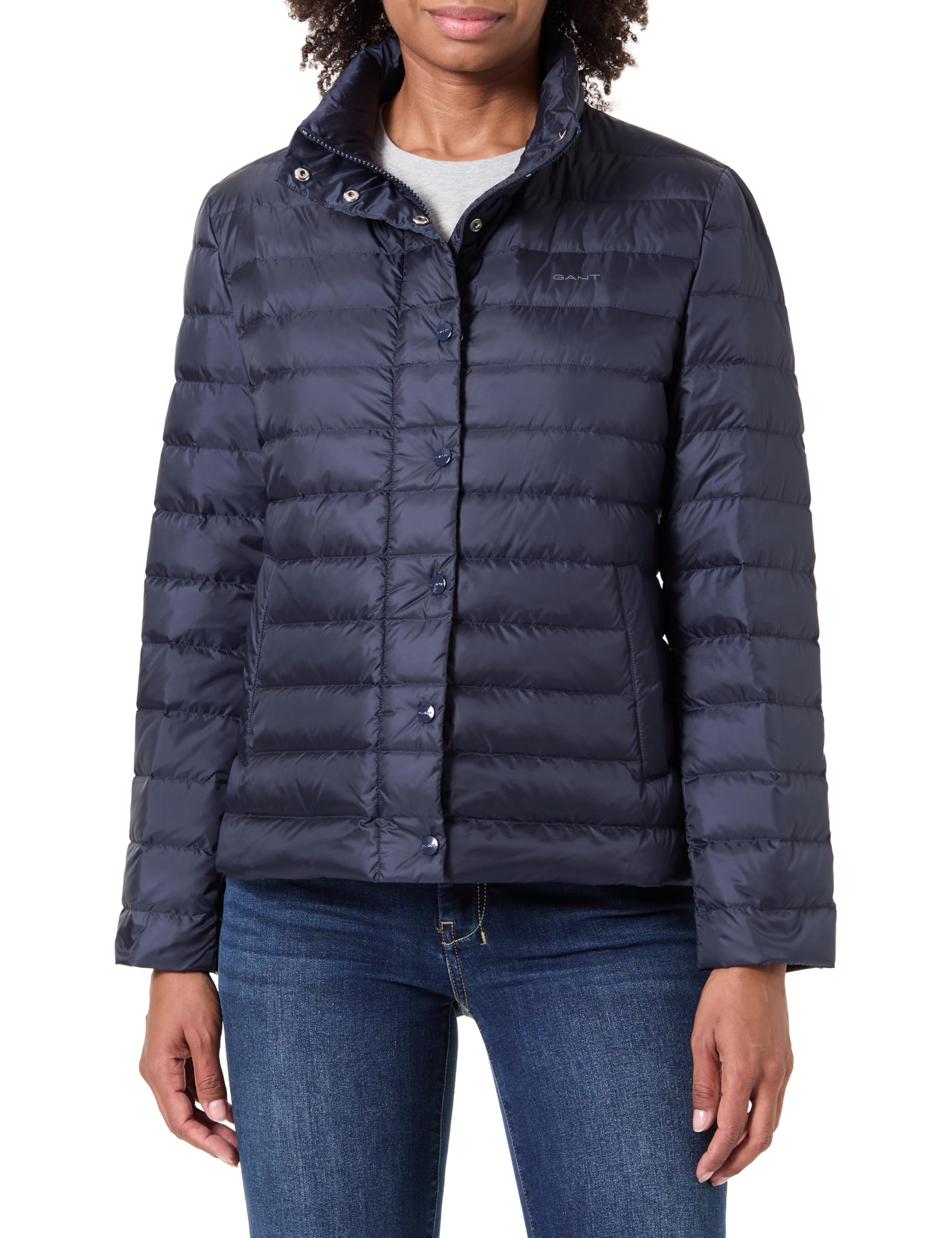 GANT Light Down Jacket, Evening Blue, M
