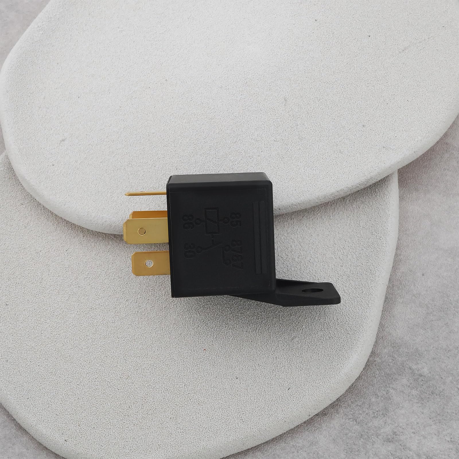 EMSea 2 Pezzi Relè Di Corrente Principale 5 Pin 12V/30A 0332014150 0332019150 Compatibile Con La Maggior Parte Delle Auto D'epoca