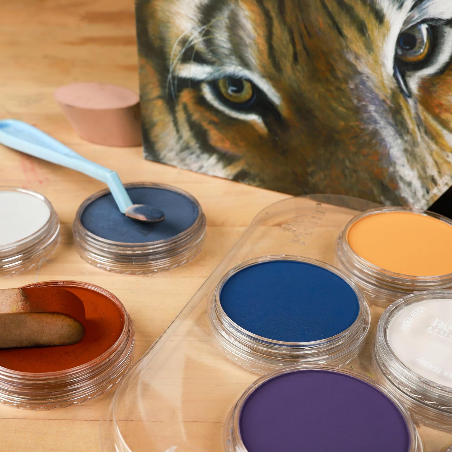 PanPastel Artist Pastels by GOLDEN, Animal Art - Lisa Ann Watkins Set, 10 Color, Professional Artist Pastels, Unique Pan Format (cake-like)
