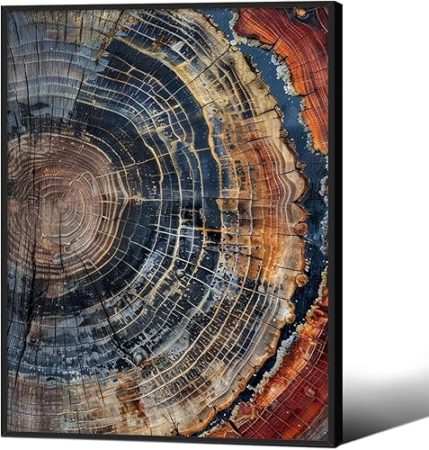 Miniatura 32 de Medpol Lienzo retro rojo abstracto de ojos para pared, póster hippie trippy, citas de afirmación, decoración de pared de los años 60 y 70,