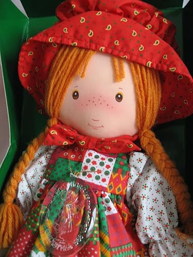 Miniatura 3 de Collector Edition día festivo Holly Hobbie Scented 18.5" muñeca w Xmas Ornament zayre Exclusivo (1988)