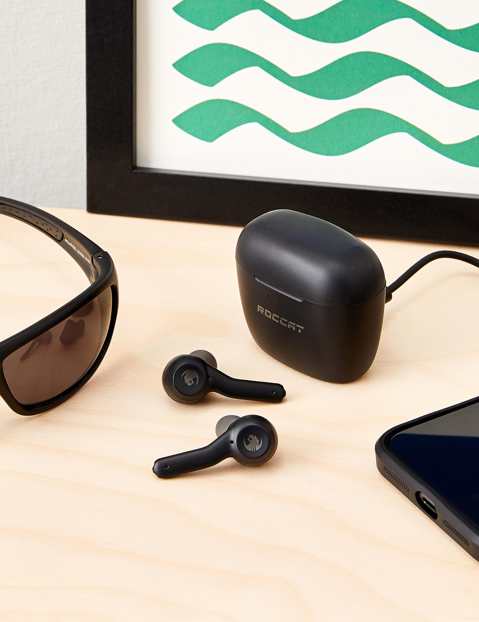 ROCCAT SYN Buds Air ワイヤレスイヤフォン Amazon.com: ROCCAT Syn Buds Air True Wireless Earbuds for