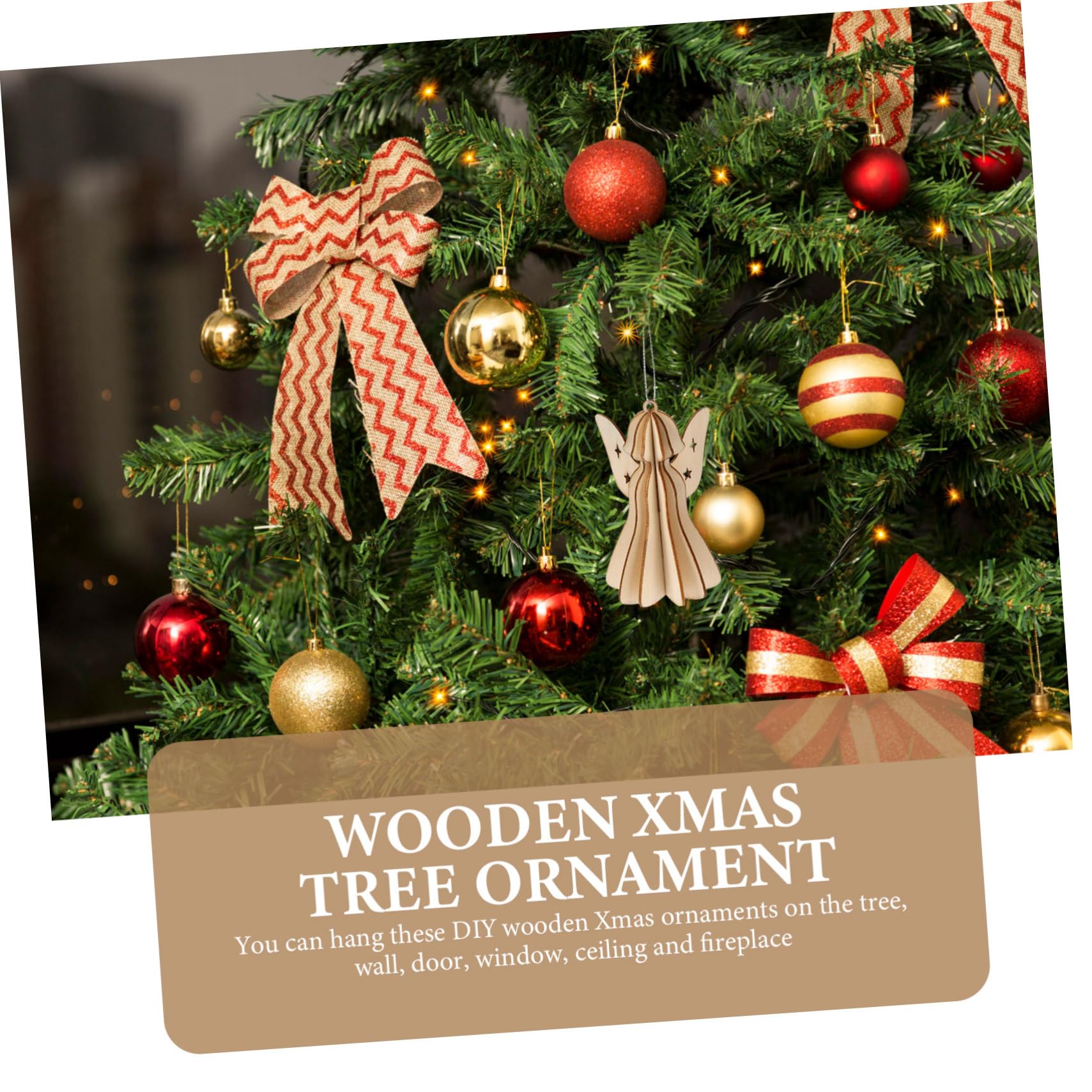 SEWACC 30pièces Ornements De Décorations Non Pour Pour Sapin De Et Décorations