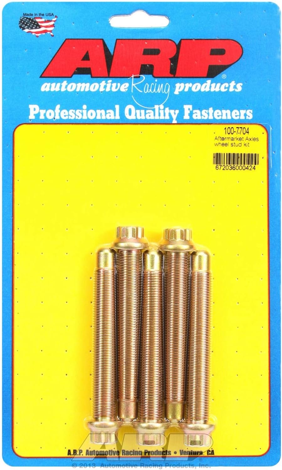 ARP 100-7704 Wheel Stud Kit