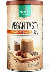 Nutrify Vegan Tasty Caramel Macchiato 420G - Proteína Vegana - Sustentabilidade e Nutrição - Sabor Caramel Macchiato