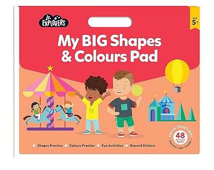 Junior Explorers: My Big Colours and Shapes Pad