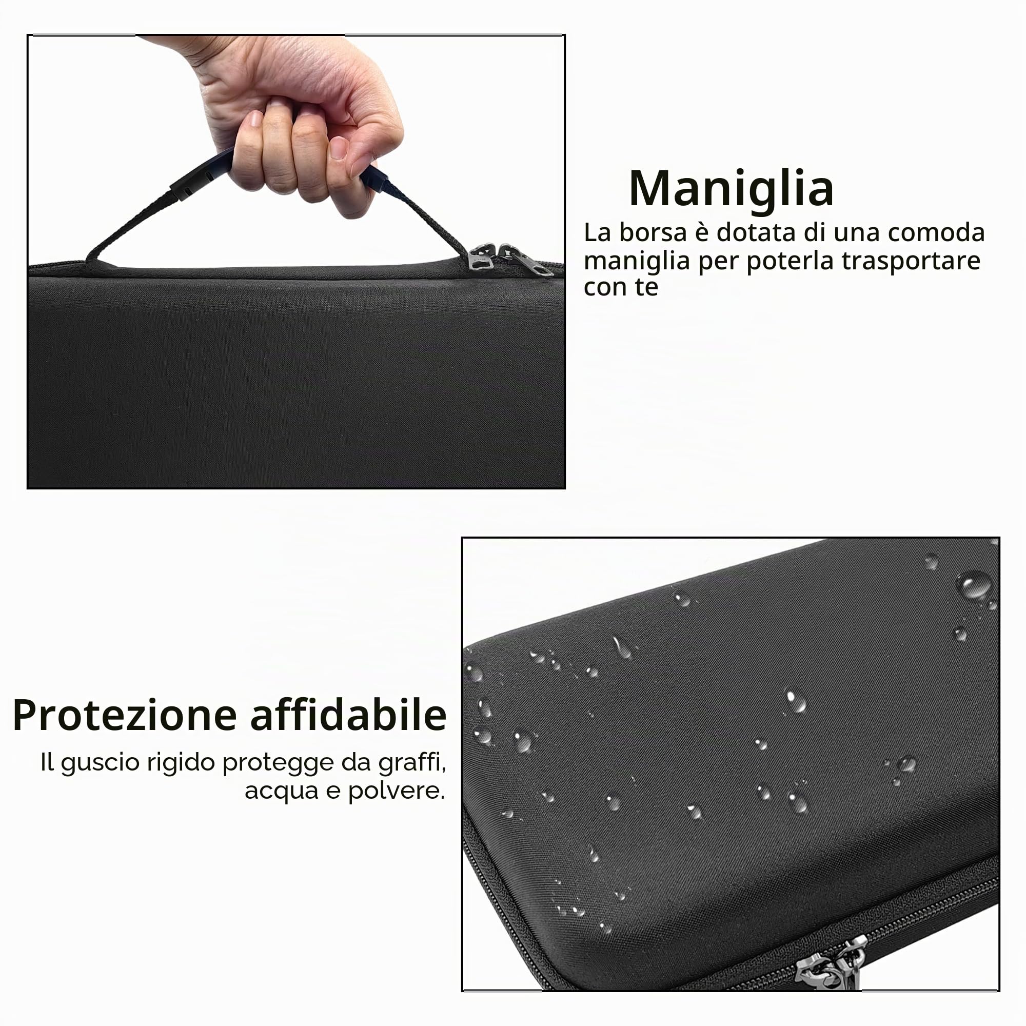 Musiin Custodia per controller DJ personalizzata compatibile con NI Traktor X1 MK3, F1, Z1 | Fornisce protezione del dispositivo controller e comodo trasporto per viaggi sicuri e dal vivo