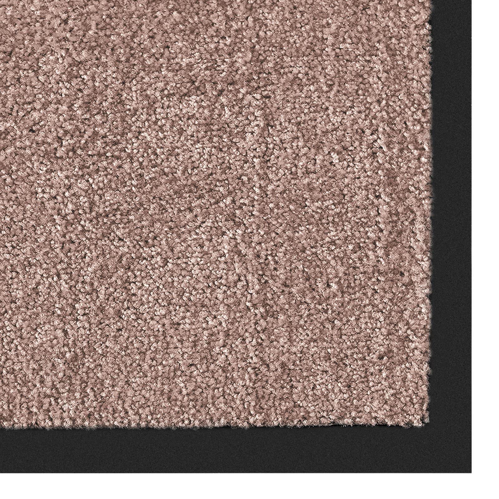 etm Vuilvangmat, antislipreiniging, entree, deurmat, voor huizen en bedrijven, machinewasbare deurmat, stofcontrole, entree, verguld, beige/ beige, 60 x 90 cm etm Vuilvangmat, antislipreiniging, entree, deurmat, voor huizen en bedrijven, machinewasbare deurmat, stofcontrole, entree, verguld, beige/ beige, 60 x 90 cm
