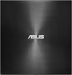 ASUS ZenDrive Drive Preto 13 mm DVD/gravador externo 8X +/-RW com suporte M-Disco, compatível com Mac e Windows e Nero BackItUp para dispositivos Android (cabos USB 2.0 e tipo C incluídos)