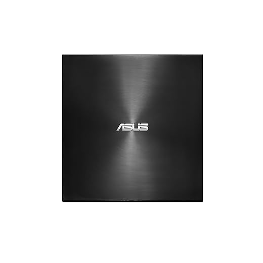 ASUS ZenDrive Black 13mm External 8X DVD/Burner Drive +/-RW with M-Disc Support, Compatible with Both Mac & Windows and Nero BackItUp for Android Devices (USB 2.0 & Type-C Cables Included)