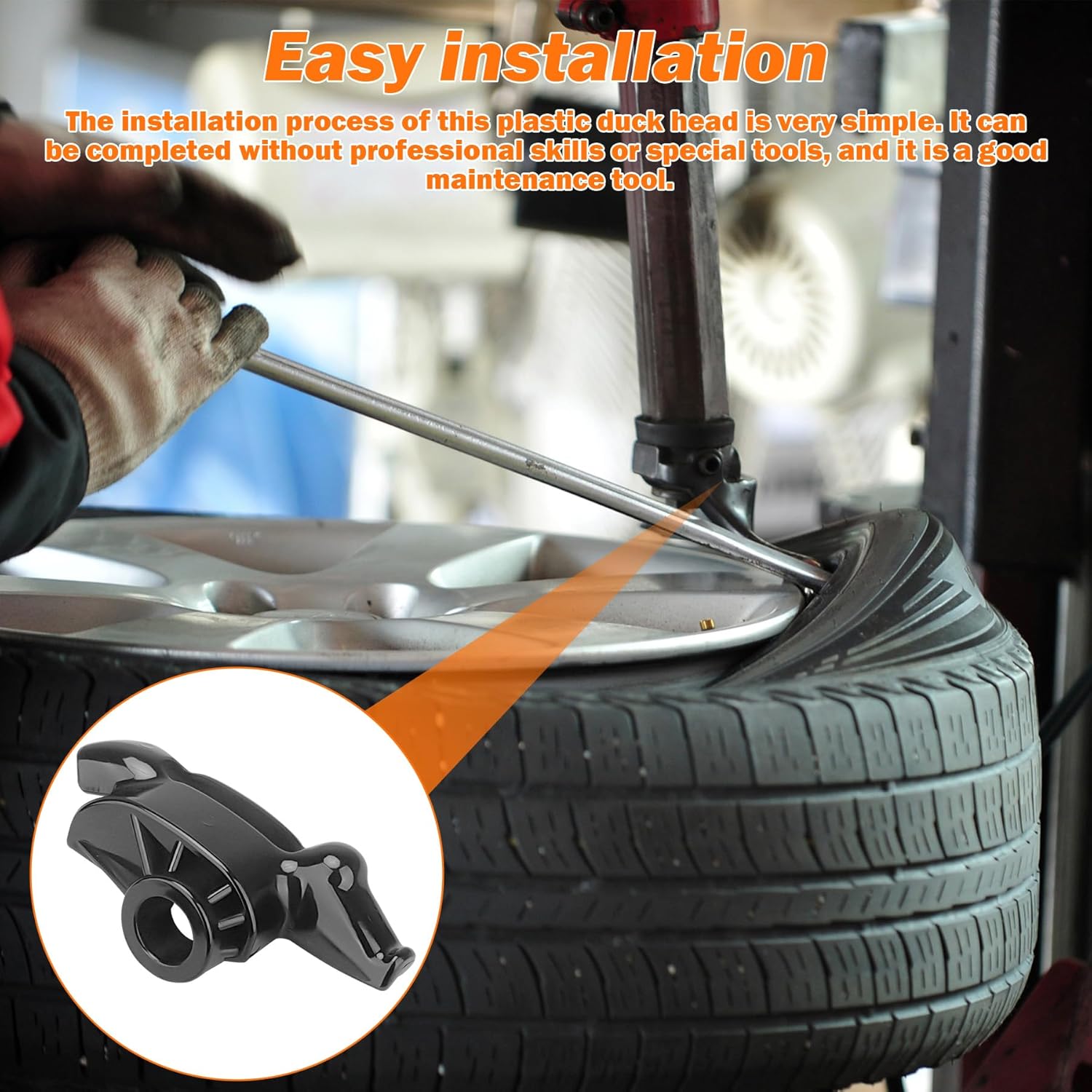 Tire Changer Duck Head 4-120129B Wing Style Tire Machine Duck Head, Replacement for Hunter TCX MTS Compatible with A9220, A9222, A9824, A9830, Part Number TCX50, TCX51, TCX53, TCX56, TCX500 (5pcs)