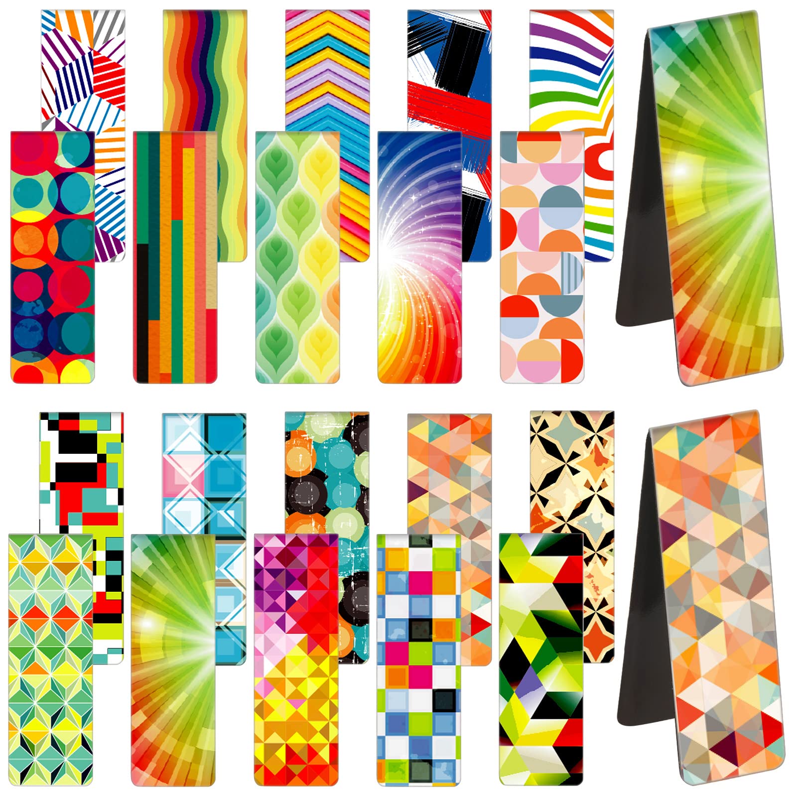 Buy 80 Pcs Optical Bookmarks, Laminated Book Markers