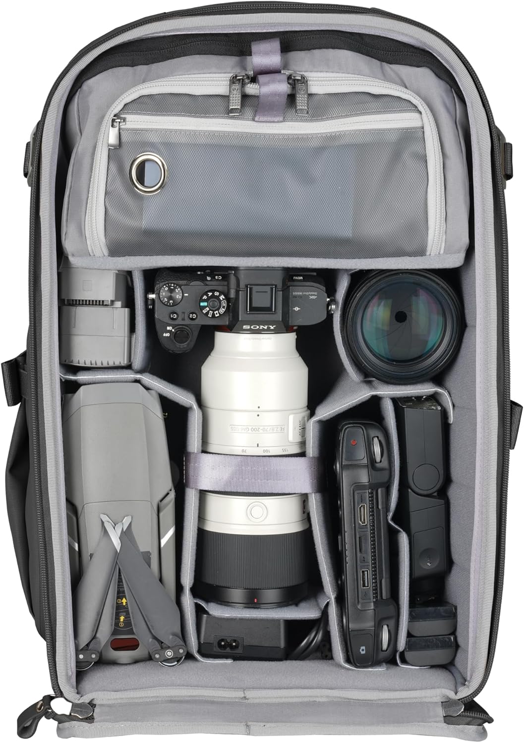 Vanguard VEO Metro B30L Camera Backpack, Black